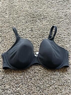 Cacique Black Underwire Bra Size 42DD